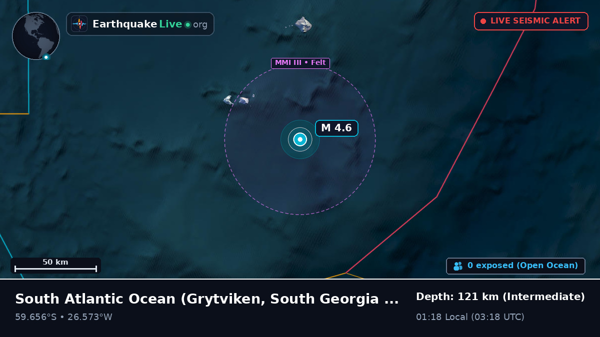 South Atlantic Ocean (South Georgia and the Islands)