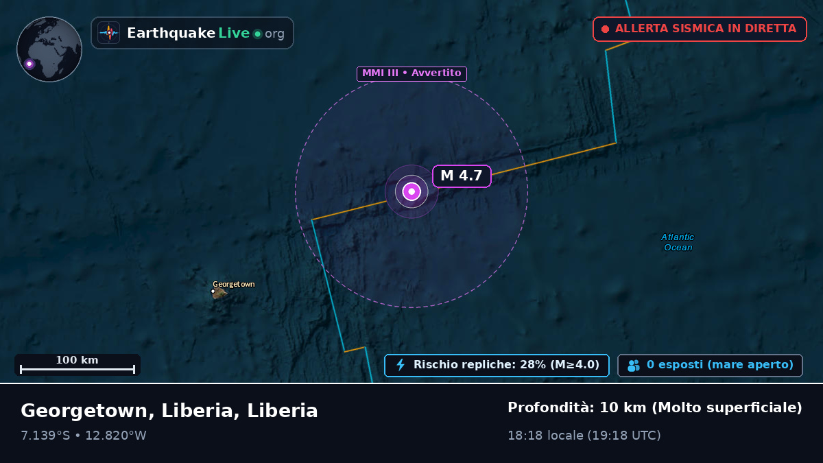 Oceano Atlantico meridionale (Liberia)