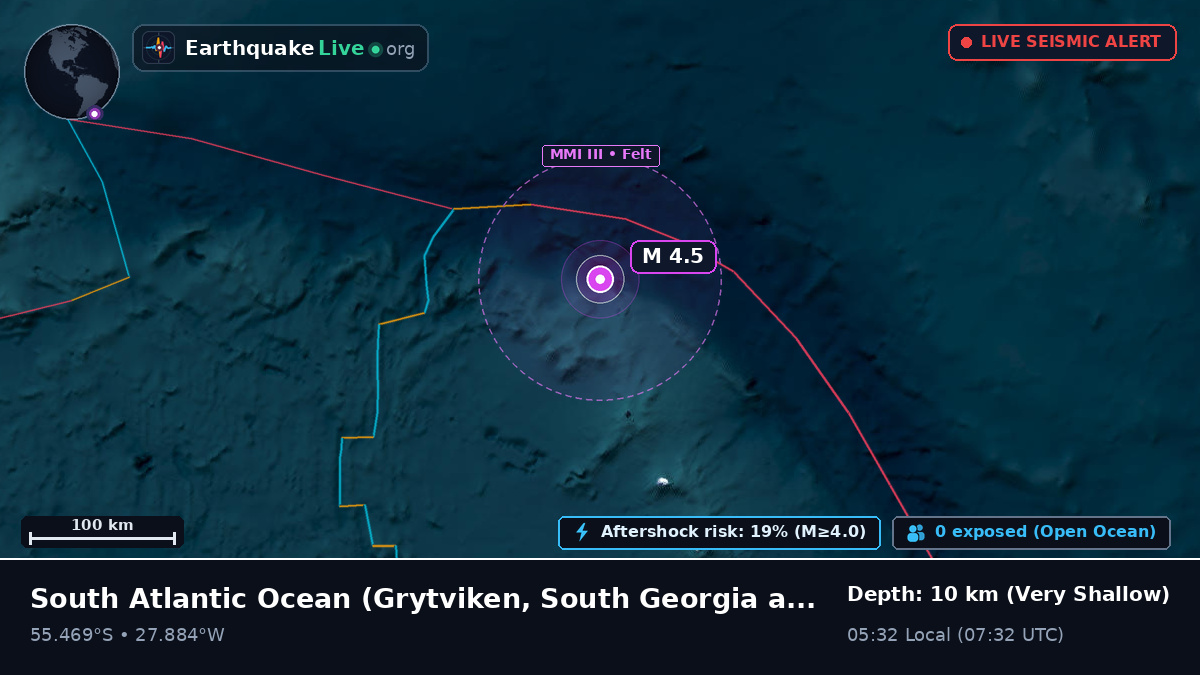 South Atlantic Ocean (South Georgia and the Islands)
