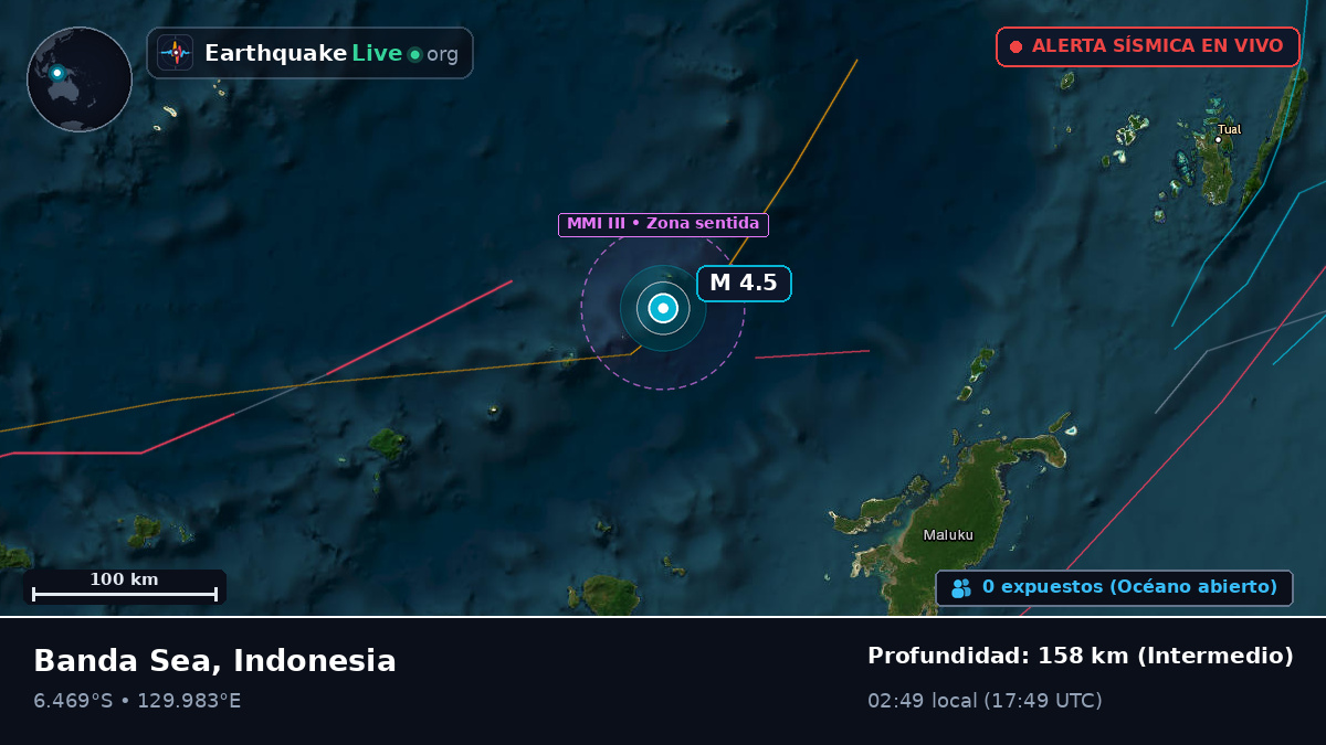 Mar de Banda (Indonesia)