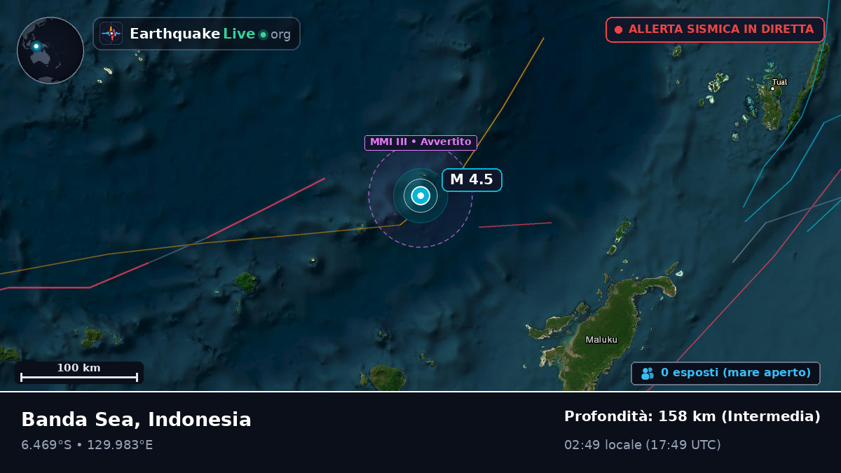 Mare di Banda (Indonesia)