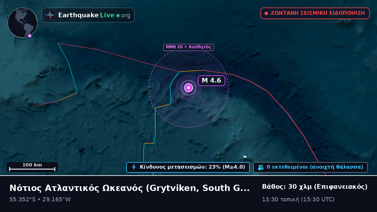 Νότιος Ατλαντικός Ωκεανός (South Georgia and the Islands)