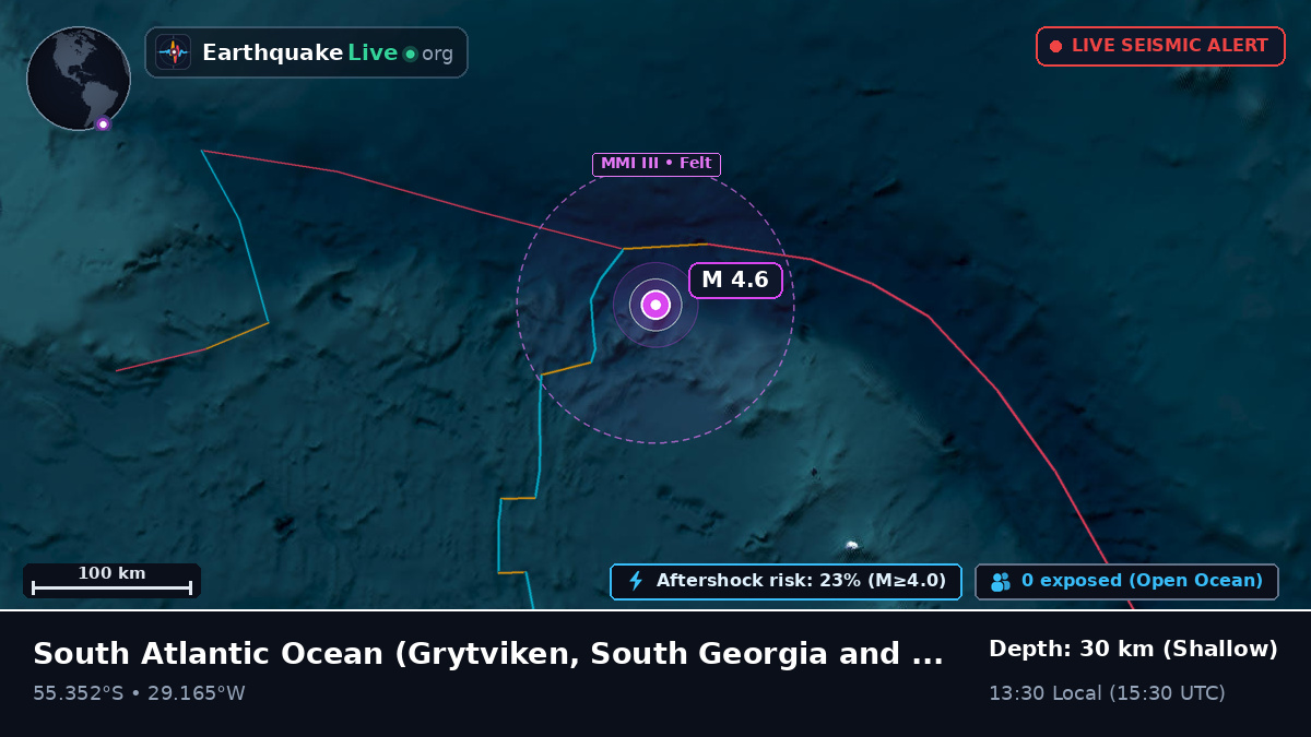 South Atlantic Ocean (South Georgia and the Islands)