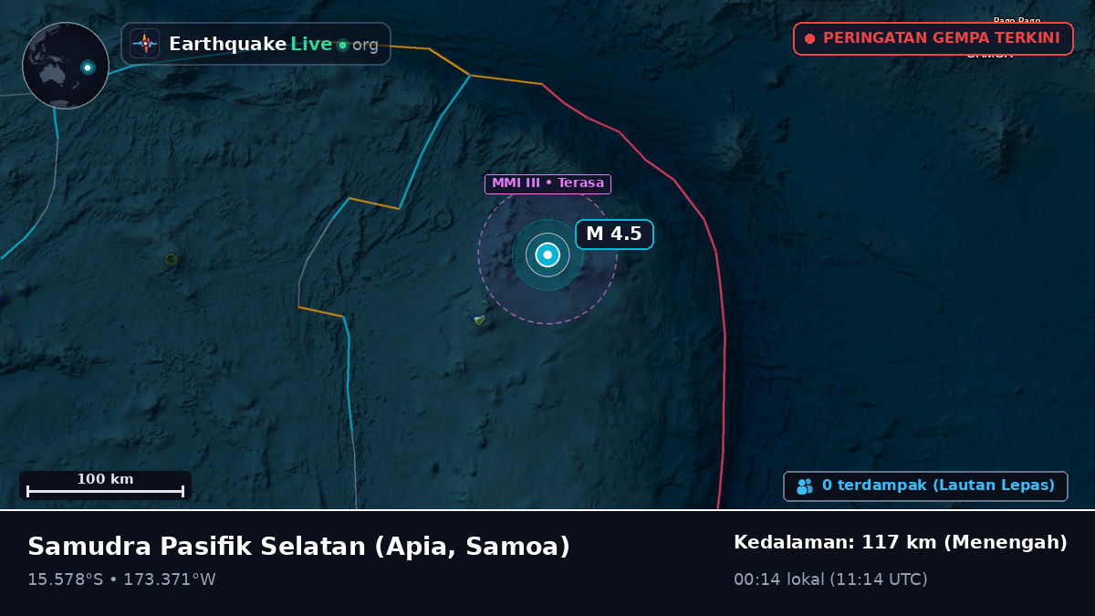 Samudra Pasifik Selatan (Samoa)