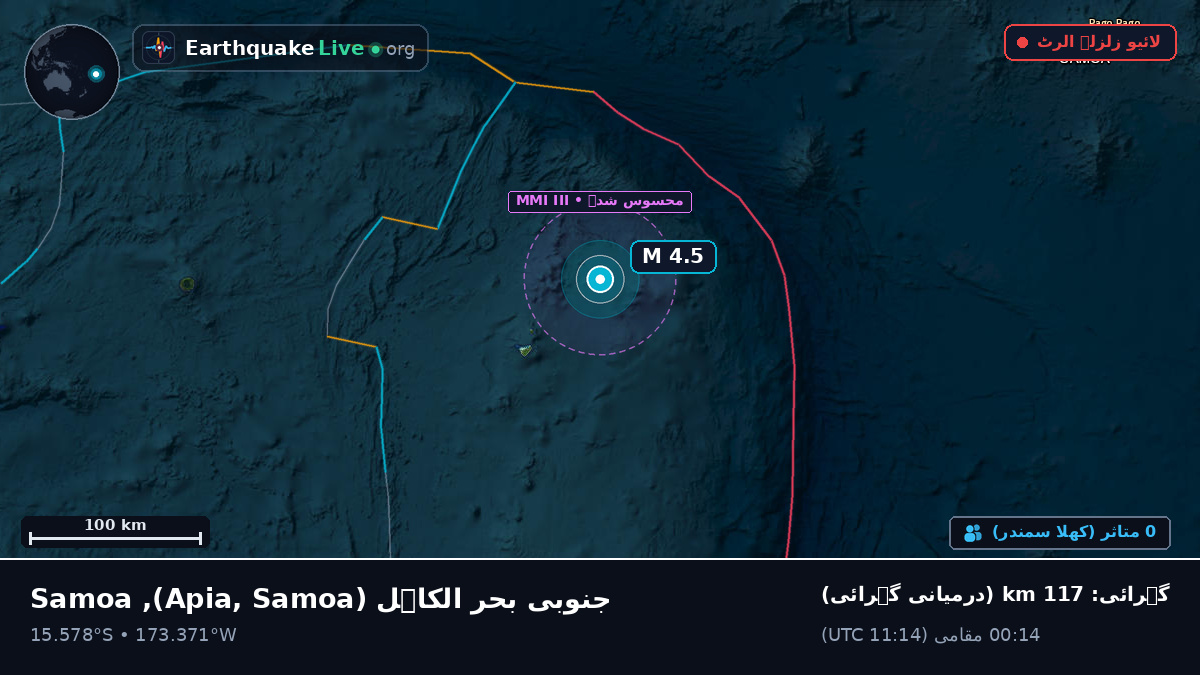 جنوبی بحر الکاہل (Samoa)