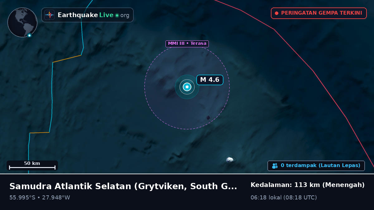 Samudra Atlantik Selatan (South Georgia and the Islands)