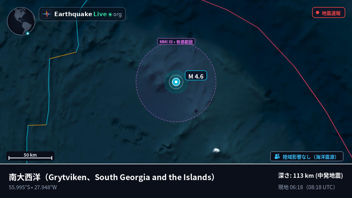 南大西洋 (South Georgia and the Islands)