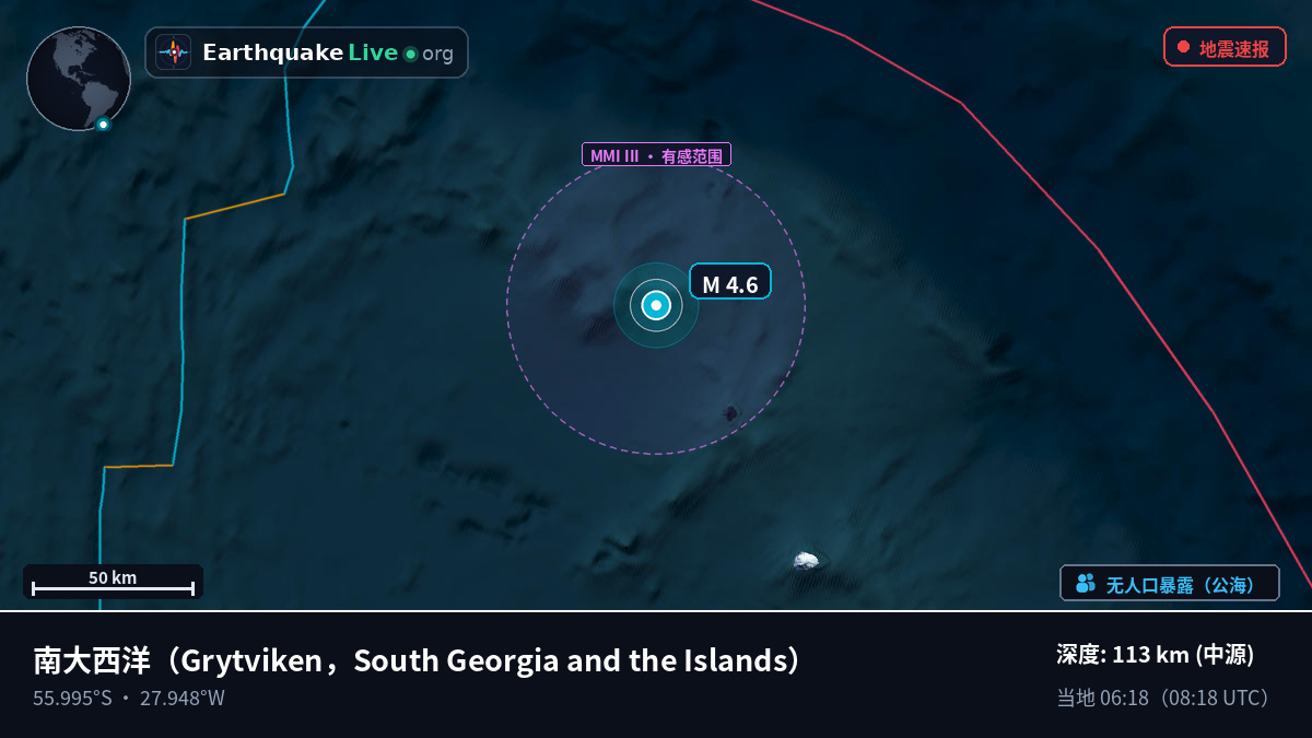 南大西洋 (South Georgia and the Islands)