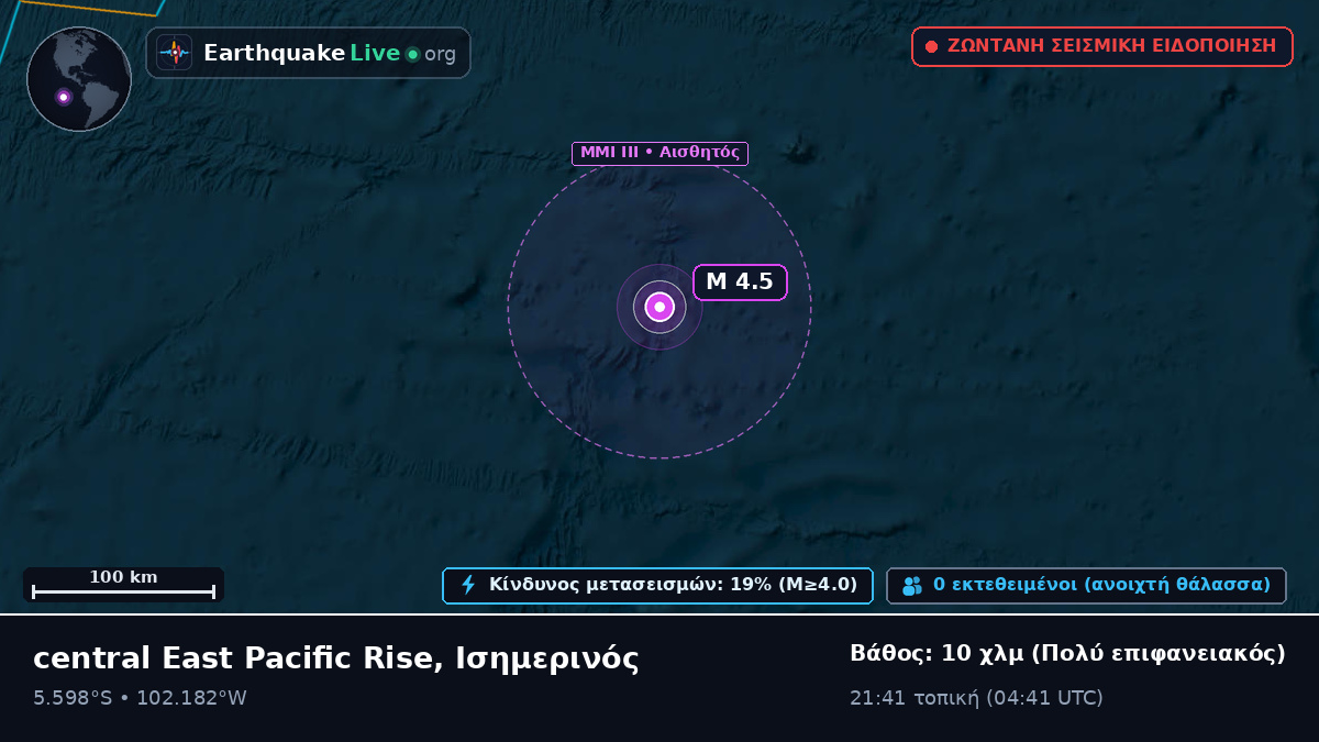 Νότιος Ειρηνικός Ωκεανός (Ισημερινός)