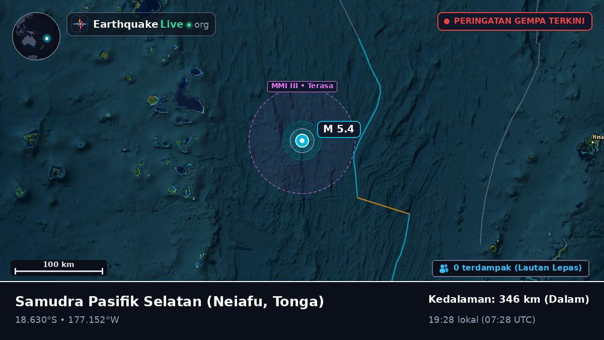 Samudra Pasifik Selatan (Tonga)