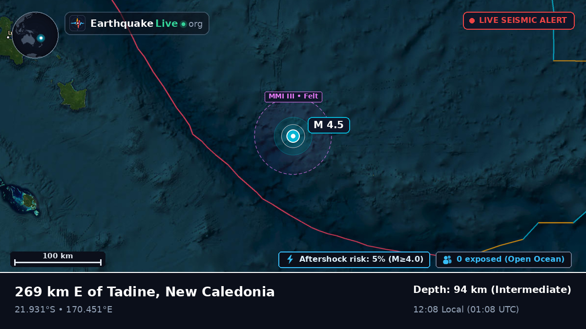 South Pacific Ocean (New Caledonia)