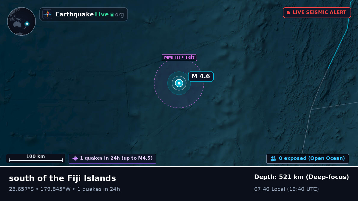 South Pacific Ocean (Tonga)
