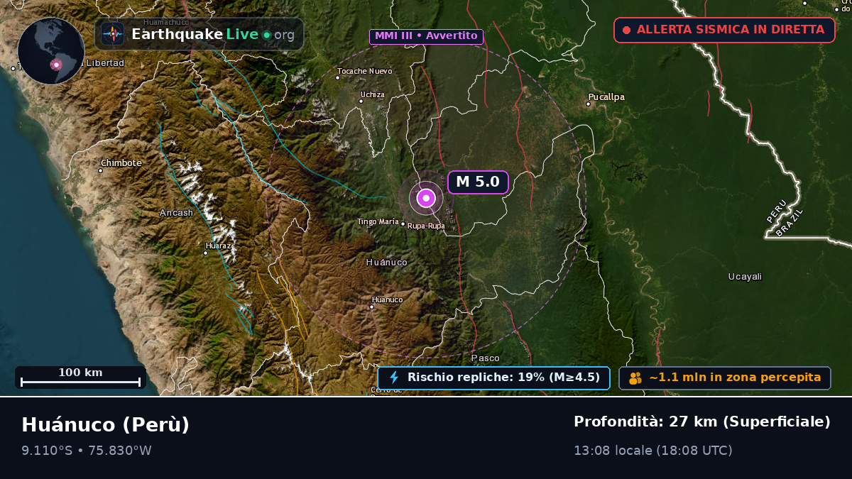 Huánuco, Perù