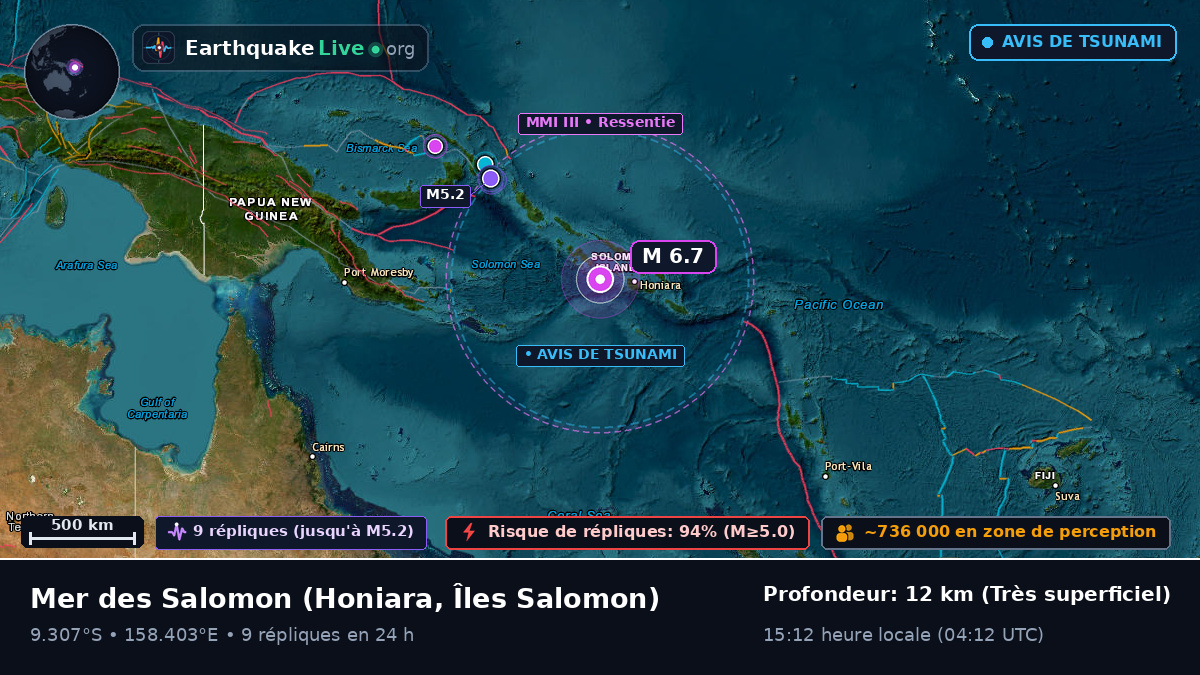 Mer des Salomon (Îles Salomon)