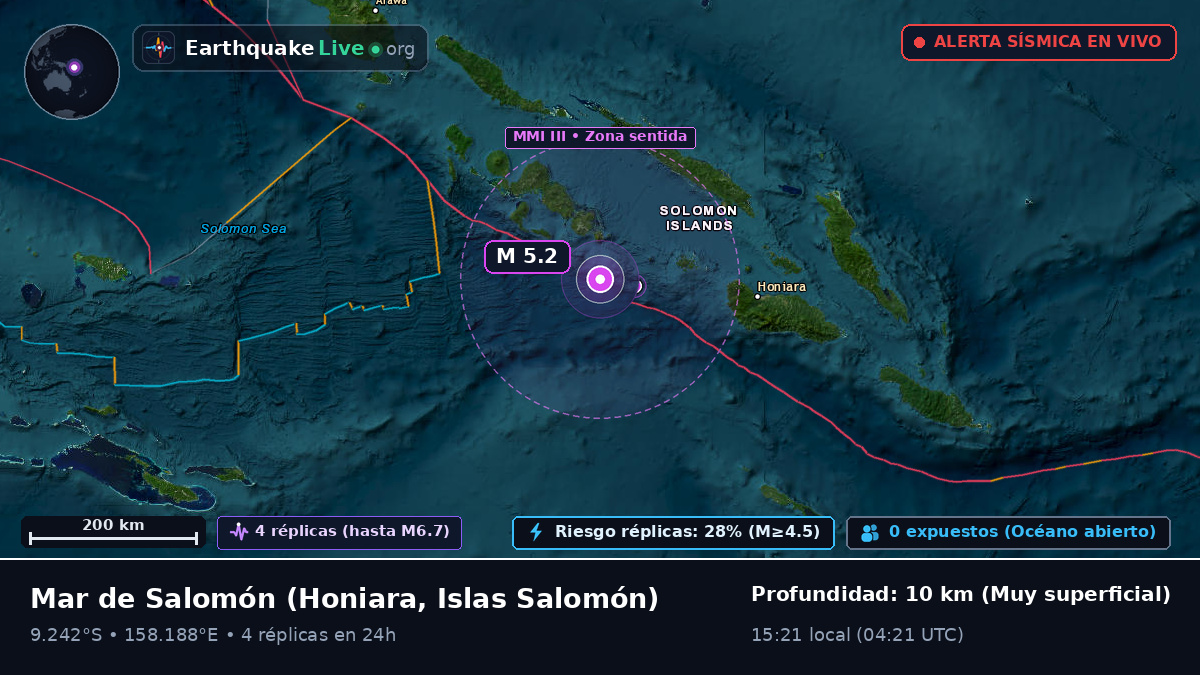 Mar de Salomón (Islas Salomón)