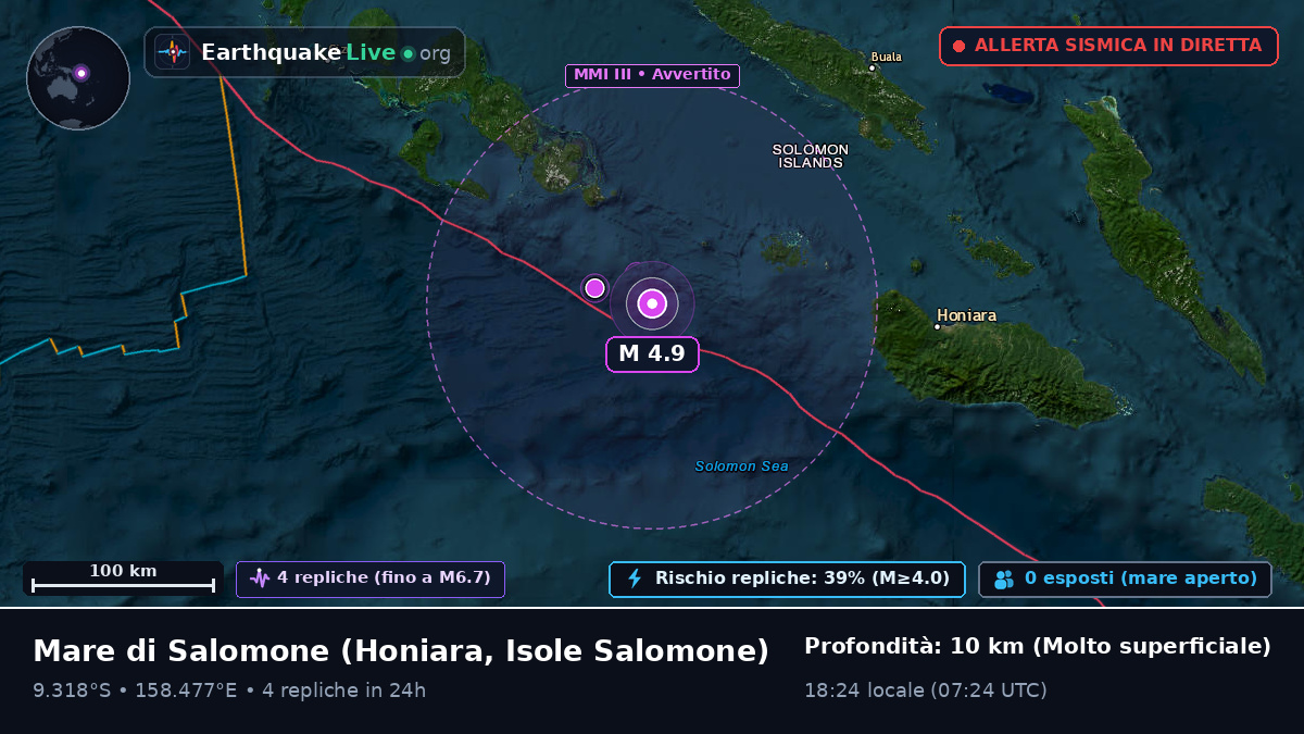 Mare di Salomone (Isole Salomone)