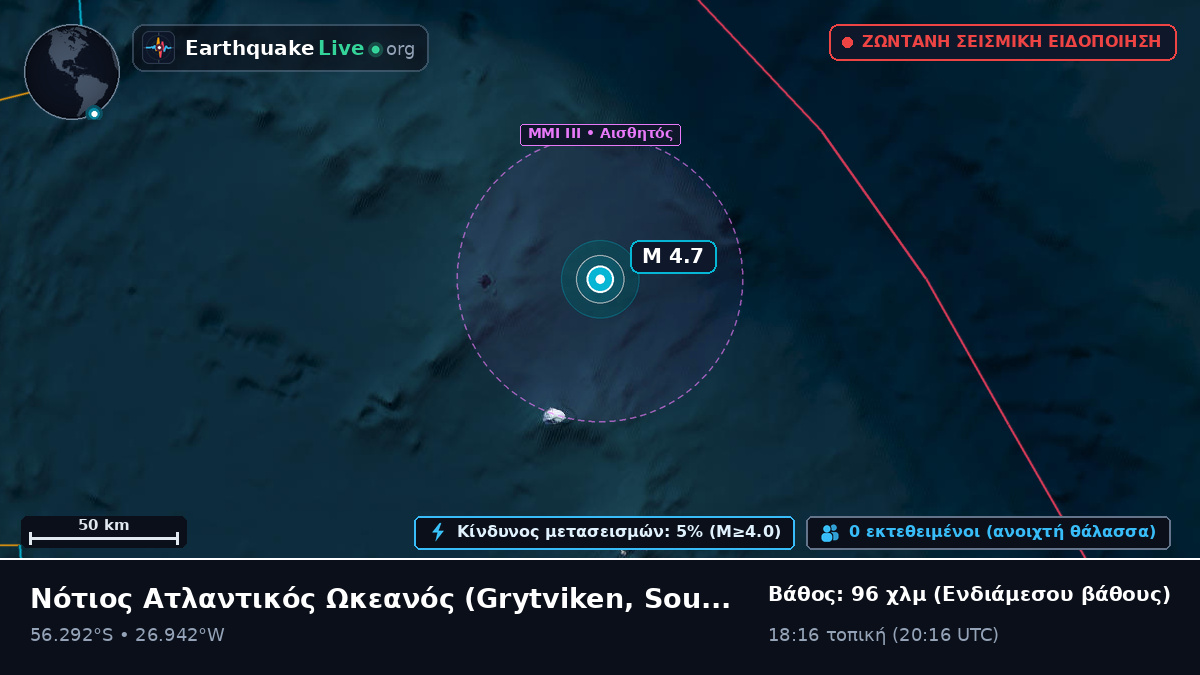 Νότιος Ατλαντικός Ωκεανός (South Georgia and the Islands)