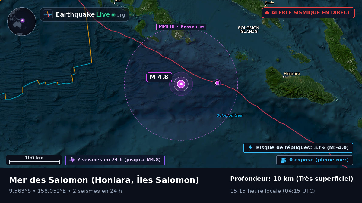 Mer des Salomon (Îles Salomon)