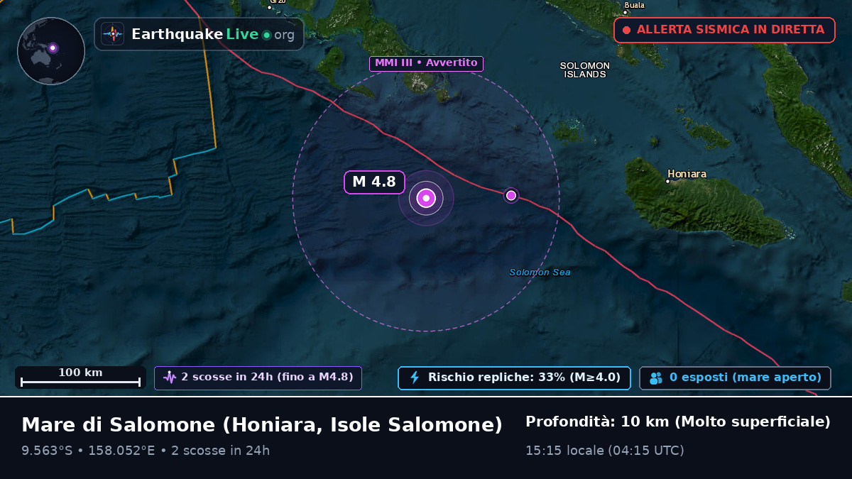 Mare di Salomone (Isole Salomone)