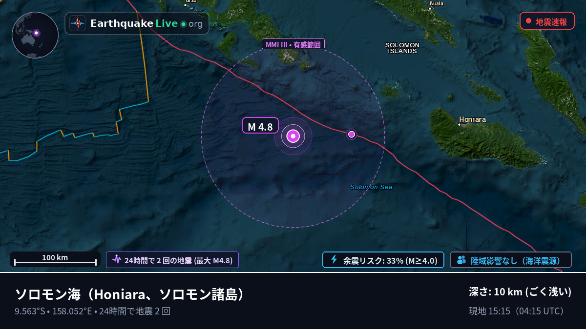 ソロモン海 (ソロモン諸島)