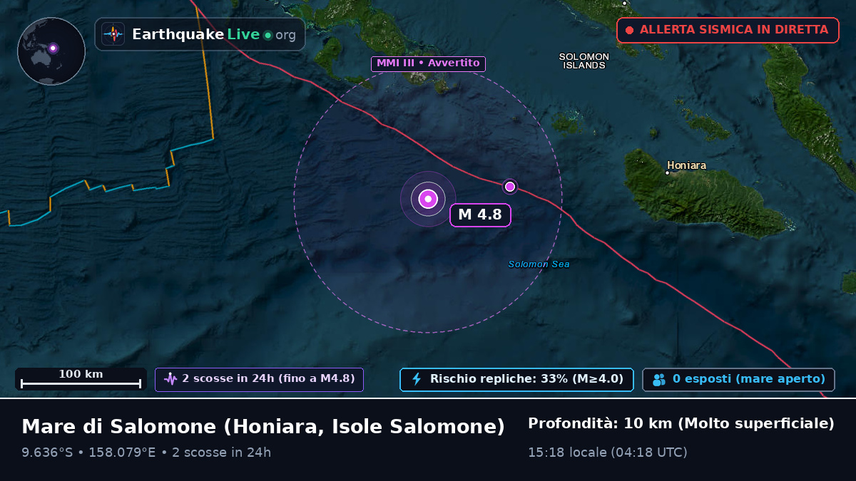 Mare di Salomone (Isole Salomone)
