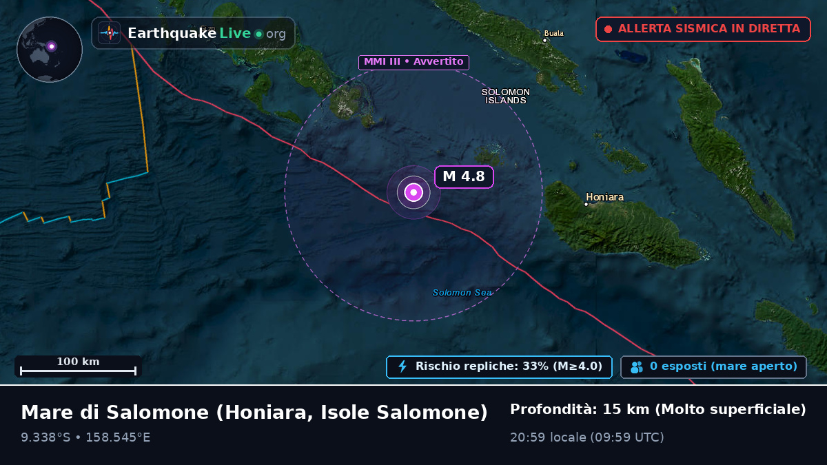 Mare di Salomone (Isole Salomone)