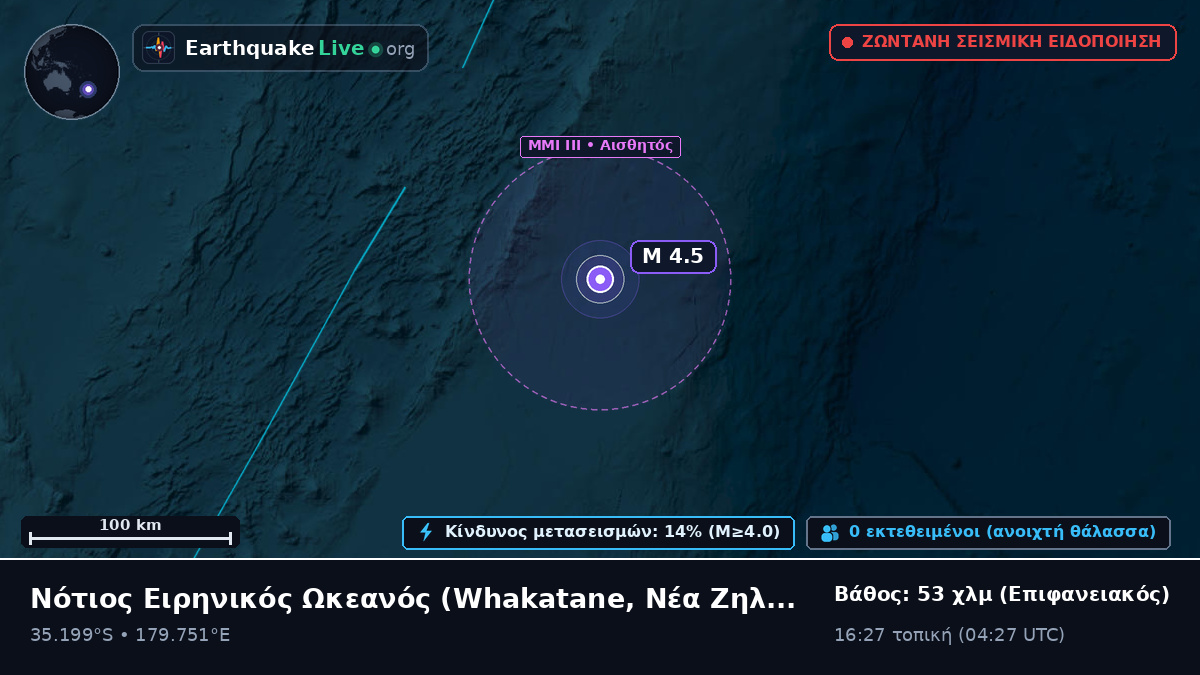 Νότιος Ειρηνικός Ωκεανός (Νέα Ζηλανδία)