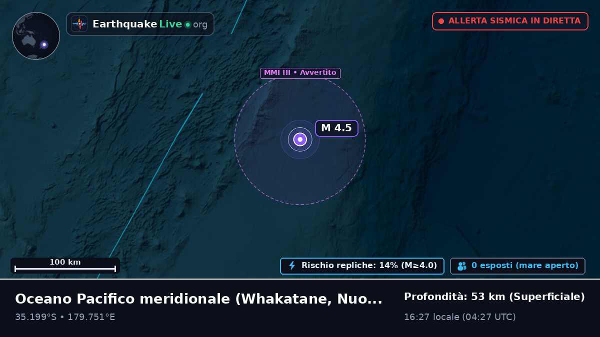 Oceano Pacifico meridionale (Nuova Zelanda)