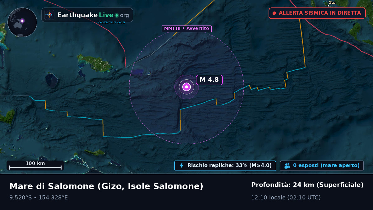 Mare di Salomone (Isole Salomone)
