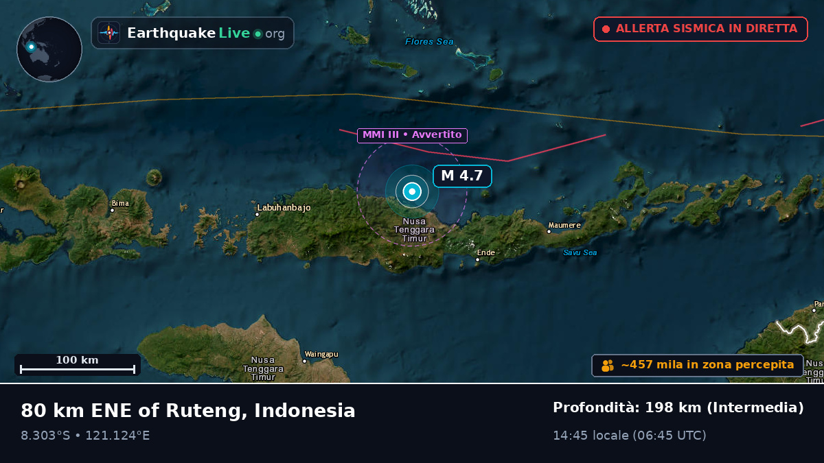 Mare di Flores (Indonesia)