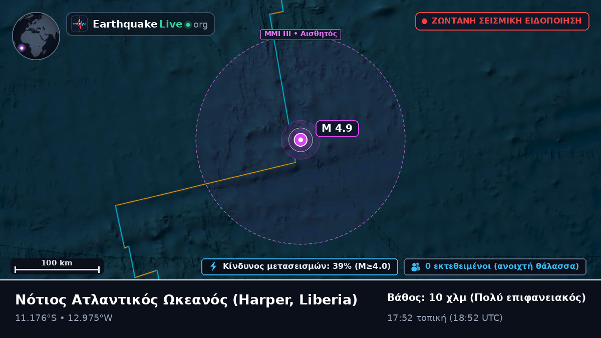 Νότιος Ατλαντικός Ωκεανός (Liberia)