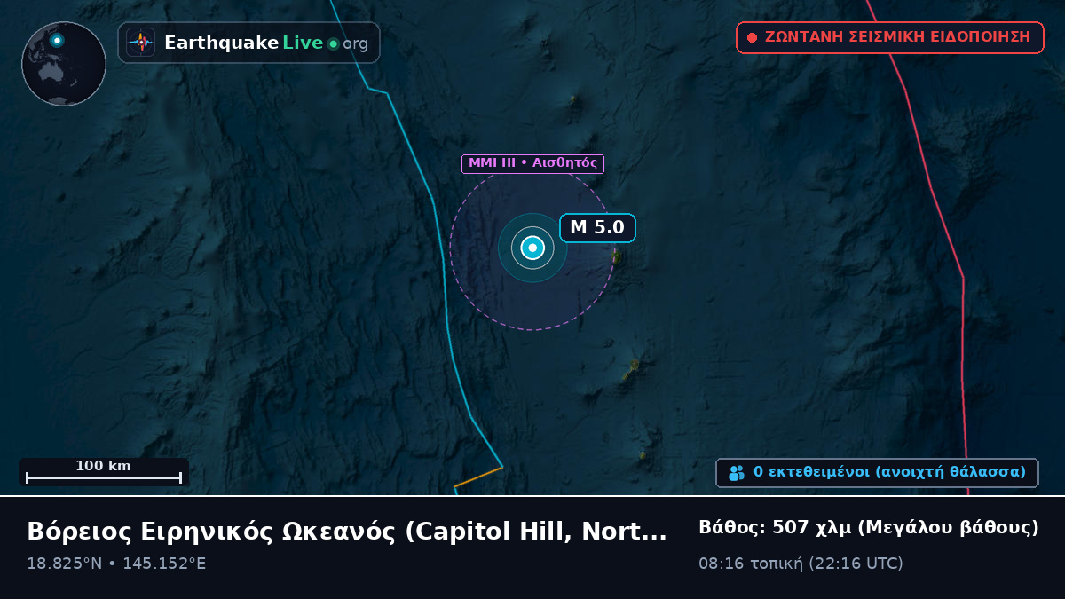 Βόρειος Ειρηνικός Ωκεανός (Northern Mariana Islands)