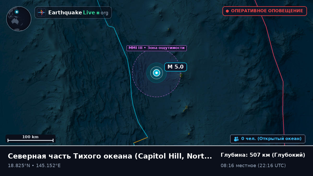 Северная часть Тихого океана (Northern Mariana Islands)