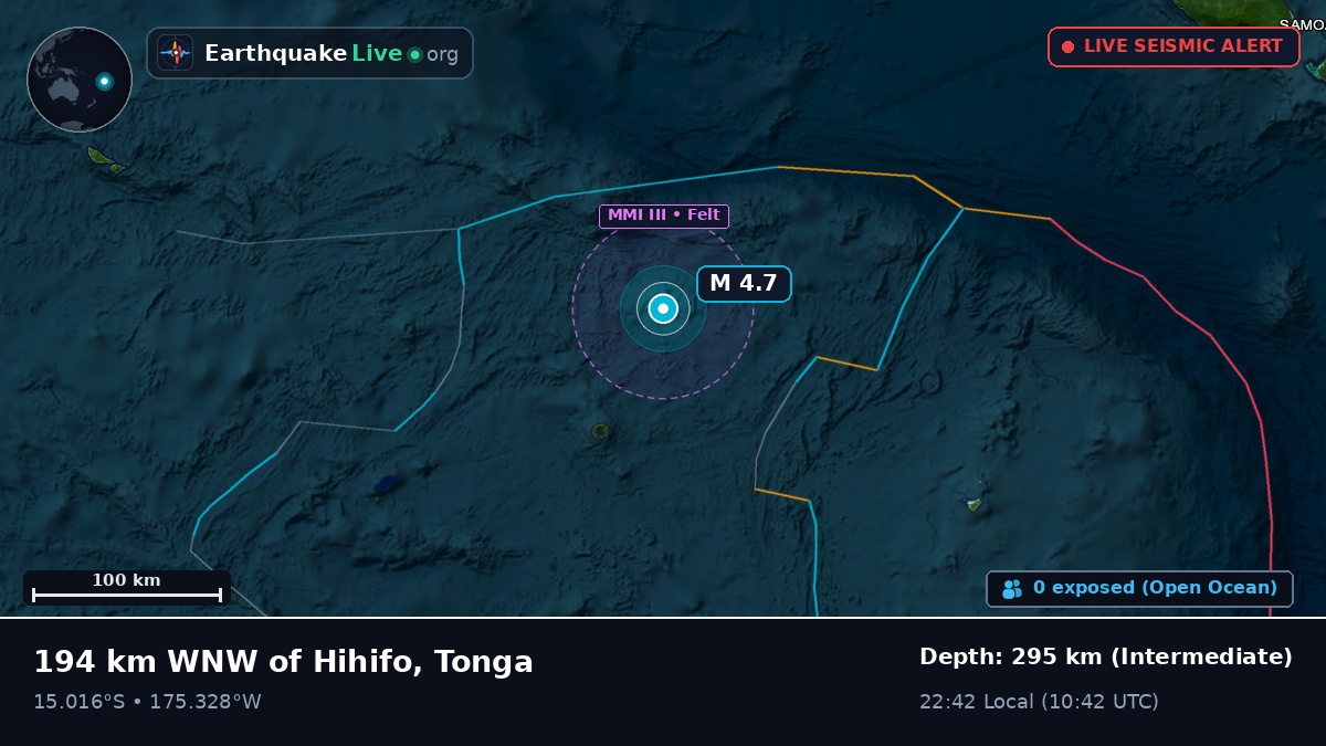 South Pacific Ocean (Samoa)