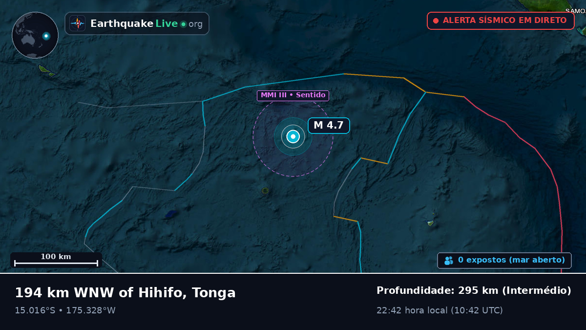Oceano Pacífico Sul (Samoa)