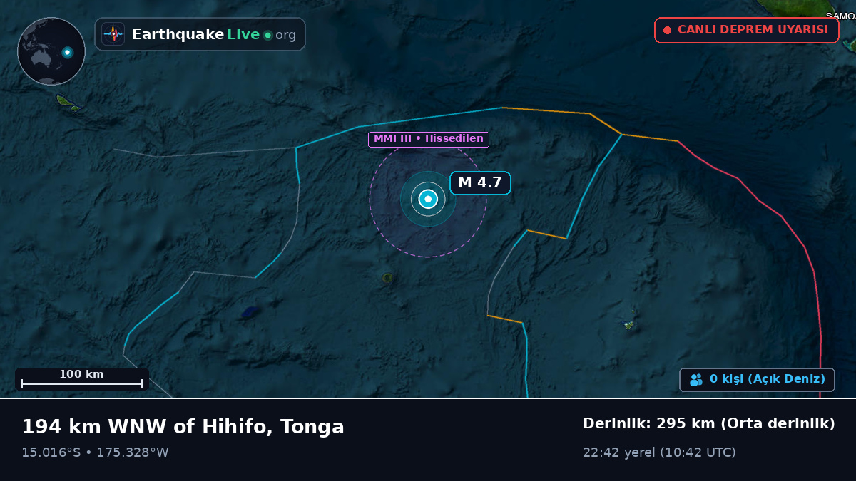 Güney Pasifik Okyanusu (Samoa)