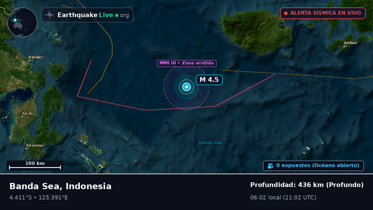 Mar de Banda (Indonesia)