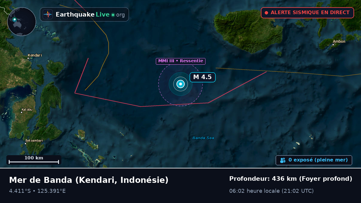 Mer de Banda (Indonésie)