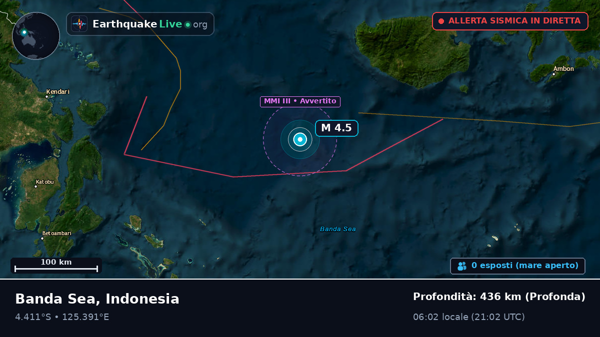 Mare di Banda (Indonesia)