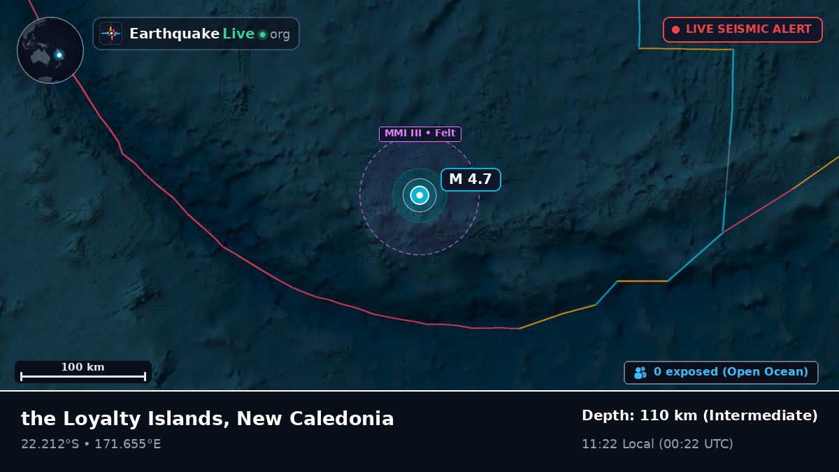 South Pacific Ocean (New Caledonia)