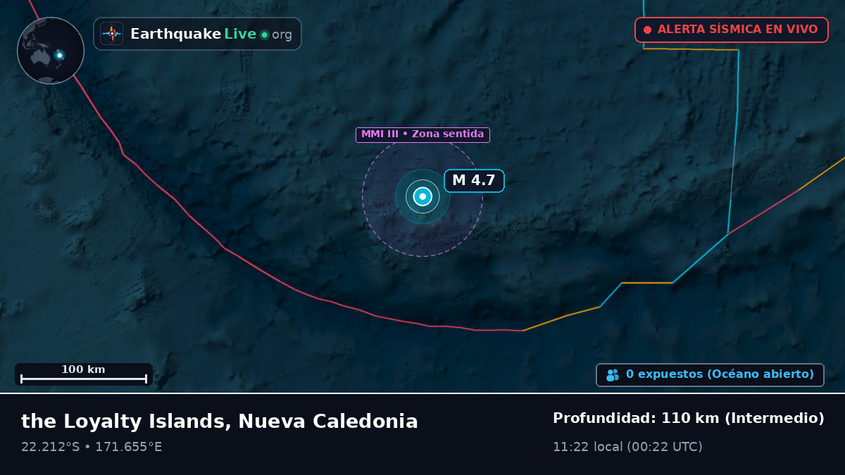 Océano Pacífico Sur (Nueva Caledonia)