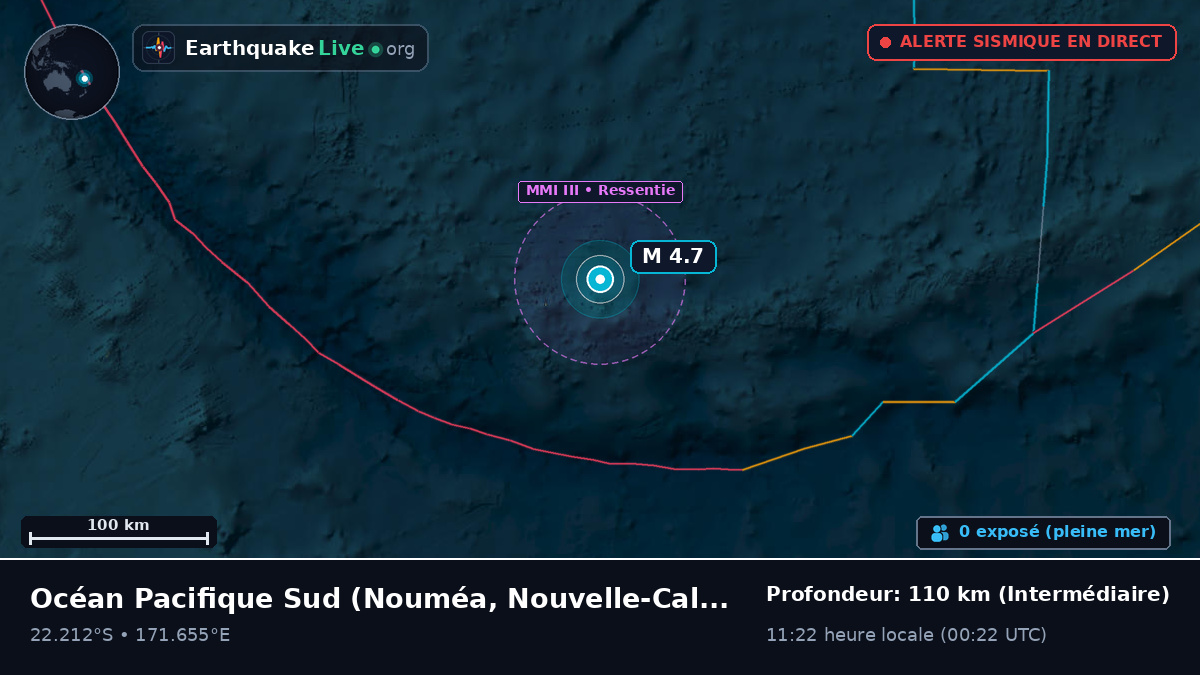 Océan Pacifique Sud (Nouvelle-Calédonie)