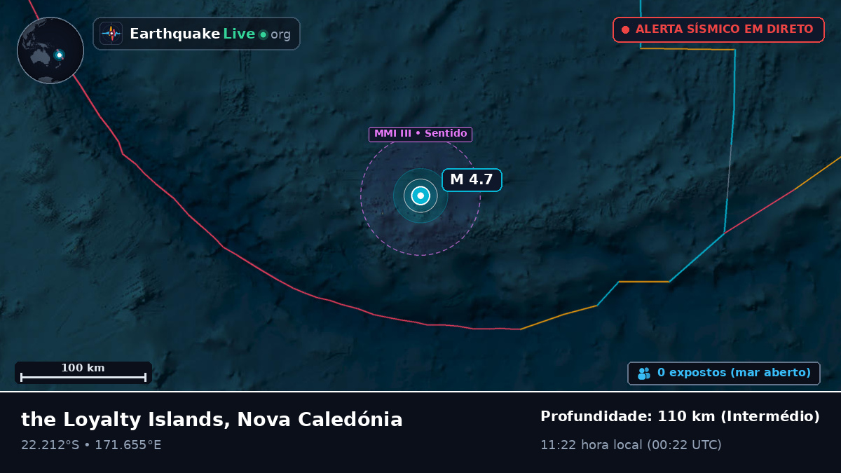Oceano Pacífico Sul (Nova Caledónia)