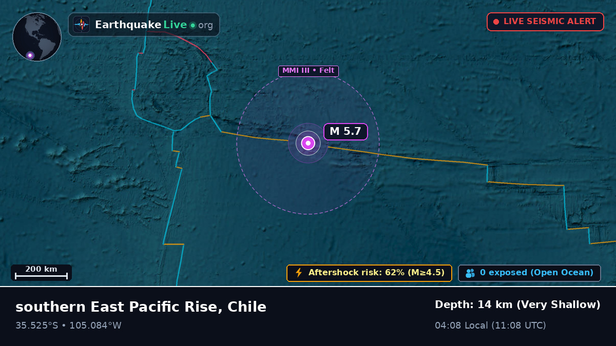 South Pacific Ocean (Chile)