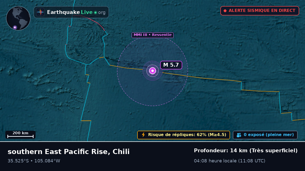 Océan Pacifique Sud (Chili)