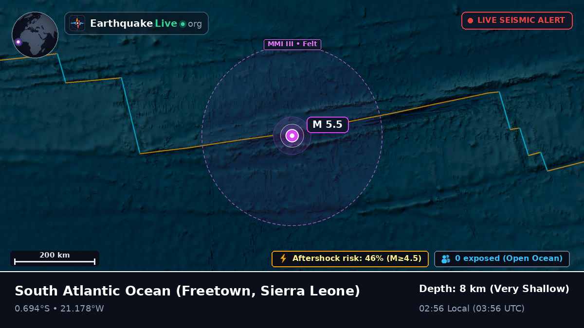 South Atlantic Ocean (Sierra Leone)