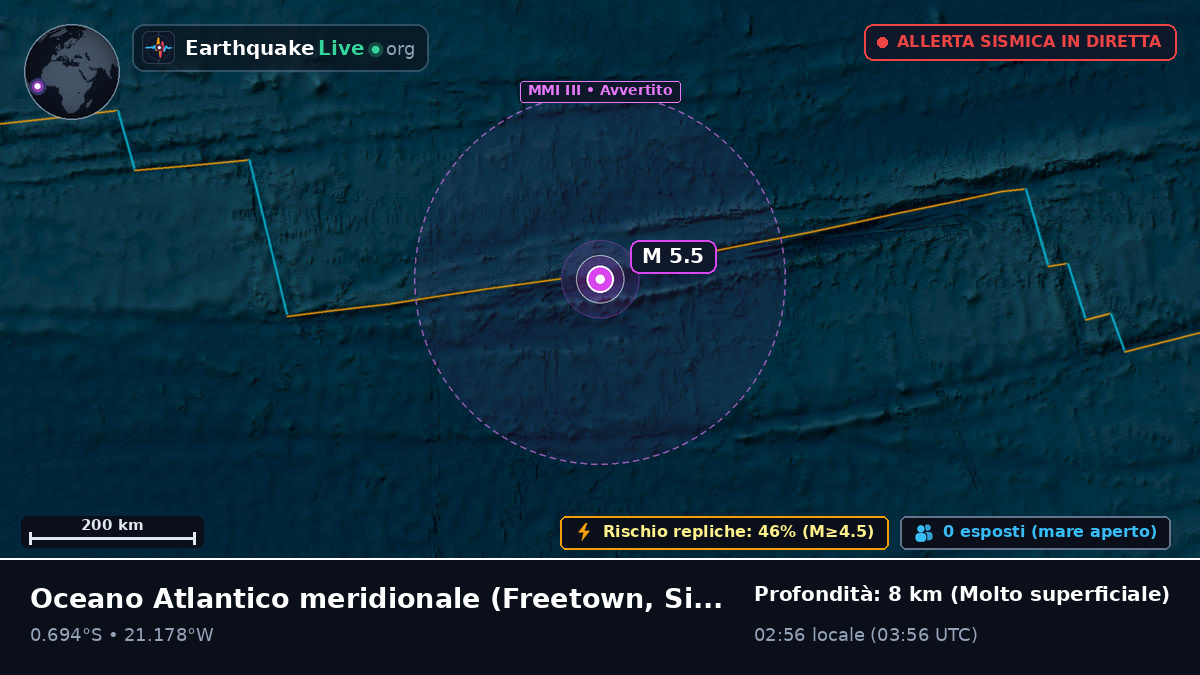 Oceano Atlantico meridionale (Sierra Leone)