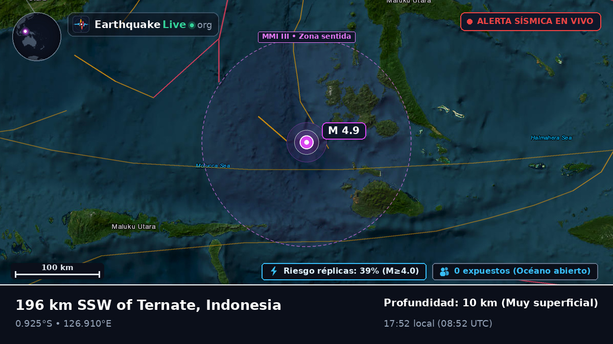 Mar de Molucas (Indonesia)