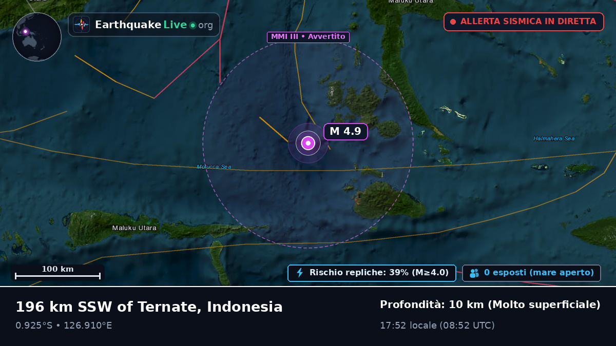 Mare delle Molucche (Indonesia)