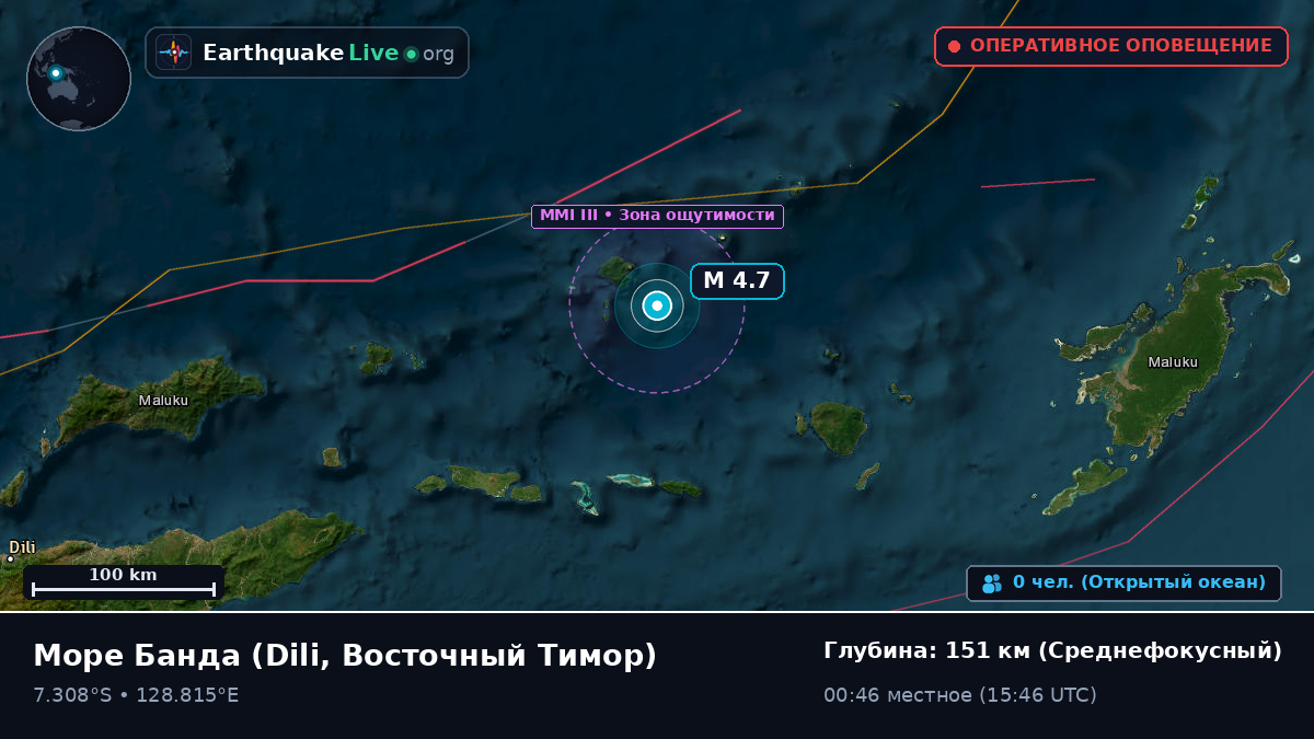 Море Банда (Восточный Тимор)